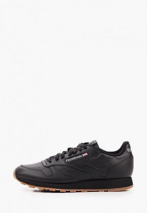 Кроссовки Reebok Classic CL LTHR BLACK/GUM